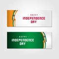 Happy India Independence Day Vector Template Design Illustration