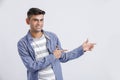 Happy Indian College Boy Royalty Free Stock Photo