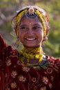 Happy Indian dancing girl