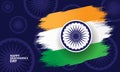 Happy indian independence day concept