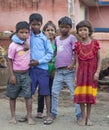 Happy Indian School Children