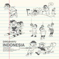 Happy indonesia independence day