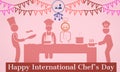Happy International Chef's Day - kitchen's king