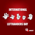 Happy International Lefthanders Day