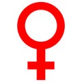 Happy International Women s Day. Concept number eight with the symbol of the mirror of Venus.