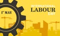 Happy International Worker`s Labour Day background vector