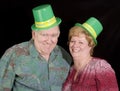 Happy Irish Couple Royalty Free Stock Photo