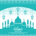 Happy Islamic New Year Background