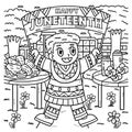 Happy Juneteenth Banner Coloring Page for Kids