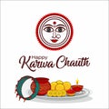 Happy karwa chauth . indian festival