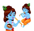 Happy Krishna Janmashtami. Lord Krishna Royalty Free Stock Photo