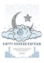 Happy Kurban Bayram card
