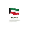 Happy Kuwait Independence Day Celebration Vector Template Design Illustration