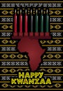 Happy kwanzaa banner