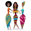 Happy Kwanzaa vector cartoon illustration