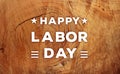 Happy Labor day banner