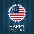 Happy labor day card