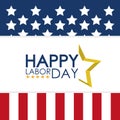 Happy labor day card