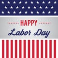 Happy labor day design. Vector illustration decorative design Royalty Free Stock Photo