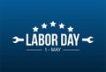 HAPPY LABOR DAY FIRST MAY WITH SETTING TOOL