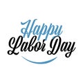 Happy Labor sale vector banner