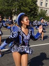 Happy Latina at the Parade