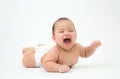 Happy laughing baby Royalty Free Stock Photo