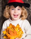 Happy laughing kid Royalty Free Stock Photo