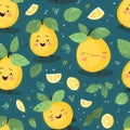 Happy Lemons Tile