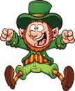 Happy leprechaun Royalty Free Stock Photo