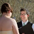 Lady Reading Vows to Bride Royalty Free Stock Photo