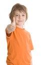 Happy little boy Royalty Free Stock Photo