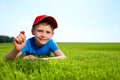 Happy little boy Royalty Free Stock Photo