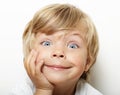 Happy little boy portrait Royalty Free Stock Photo