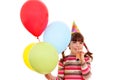 Happy little girl birthday Royalty Free Stock Photo