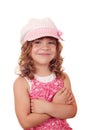 Happy little girl portrait Royalty Free Stock Photo