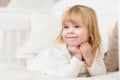 Happy little girl. Royalty Free Stock Photo