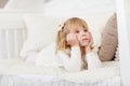 Happy little girl. Royalty Free Stock Photo