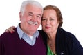 Happy loving senior couple Royalty Free Stock Photo