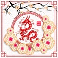 Happy lunar new year 2024, Vietnamese new year, chinese new year, Year of the Dragon