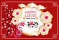 Happy lunar new year 2024, Vietnamese new year, chinese new year, Year of the Dragon