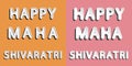 Happy maha shivaratri