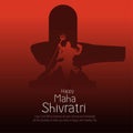 45717021happy maha Shivratri mahadev black color, a Hindu festival celebrated of lord shiva night, English calligraphy. vector