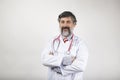 Happy male healthcare worker with arms crossed Royalty Free Stock Photo