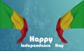 Happy Mali Independence Day September 22th Celebration, Template for Poster, Banner, Advertising, Greeting Card with flag Mali,