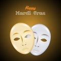 Happy Mardi Gras Royalty Free Stock Photo