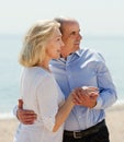 Happy mature couple together Royalty Free Stock Photo