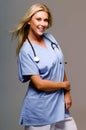 Happy medical assistant Royalty Free Stock Photo