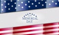 Happy Memorial Day banner background