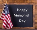 Happy Memorial Day Sign Royalty Free Stock Photo